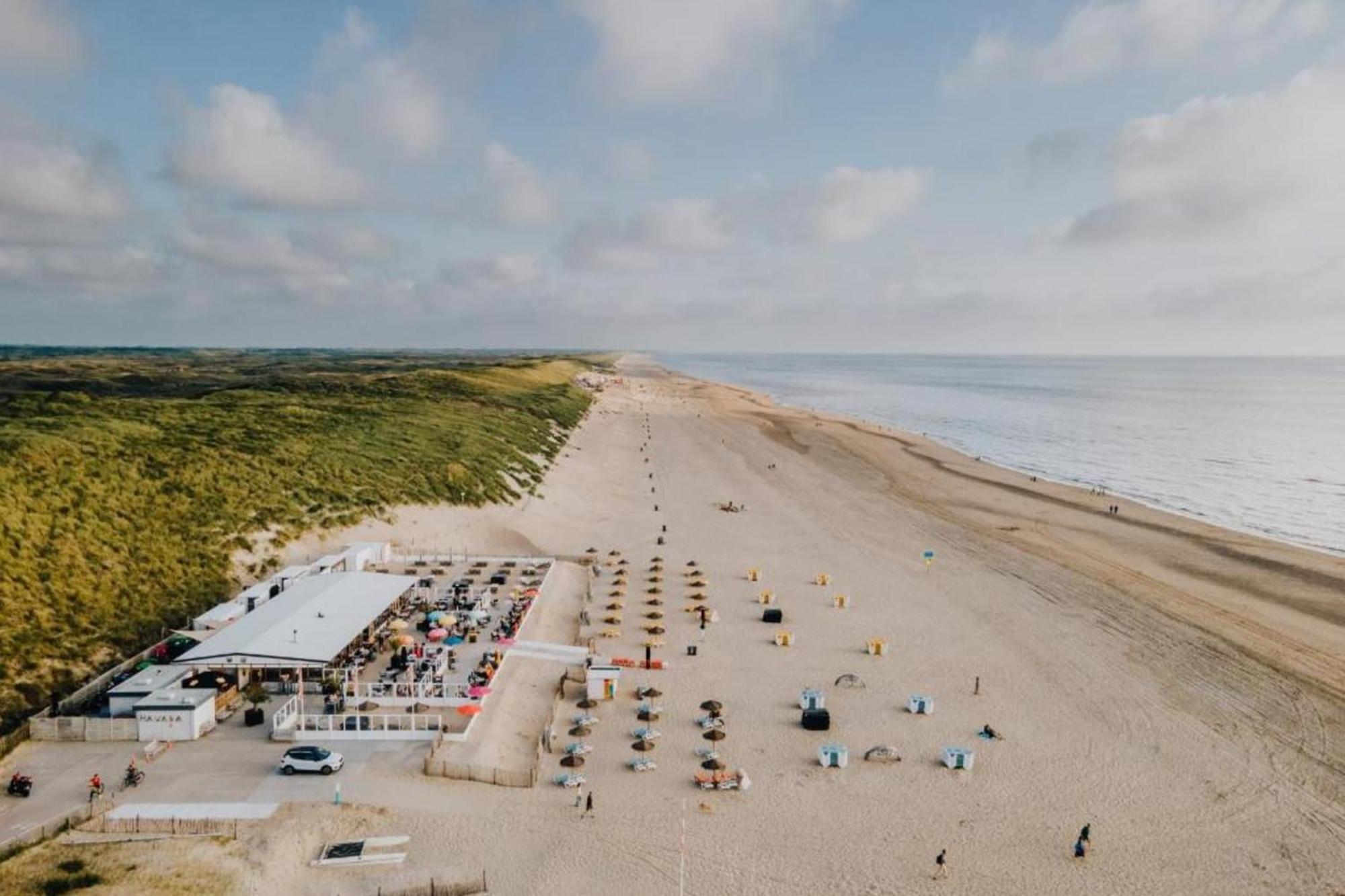 Blue Shell With Private Parking Garage Appartement Zandvoort Buitenkant foto